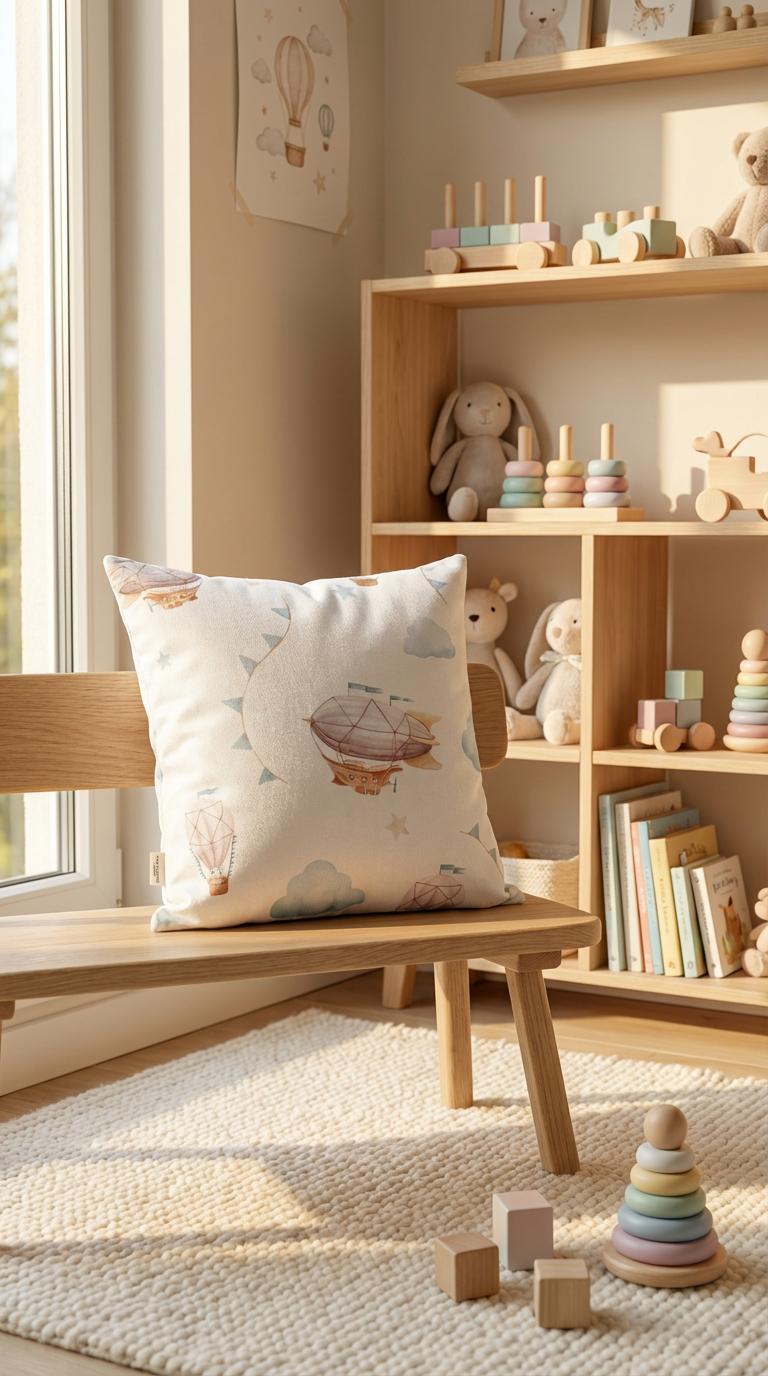 Sky Voyage Kırlent Kılıfı