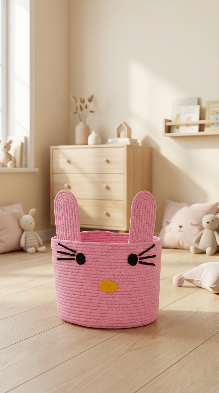 Pembe Tavşan Sepeti