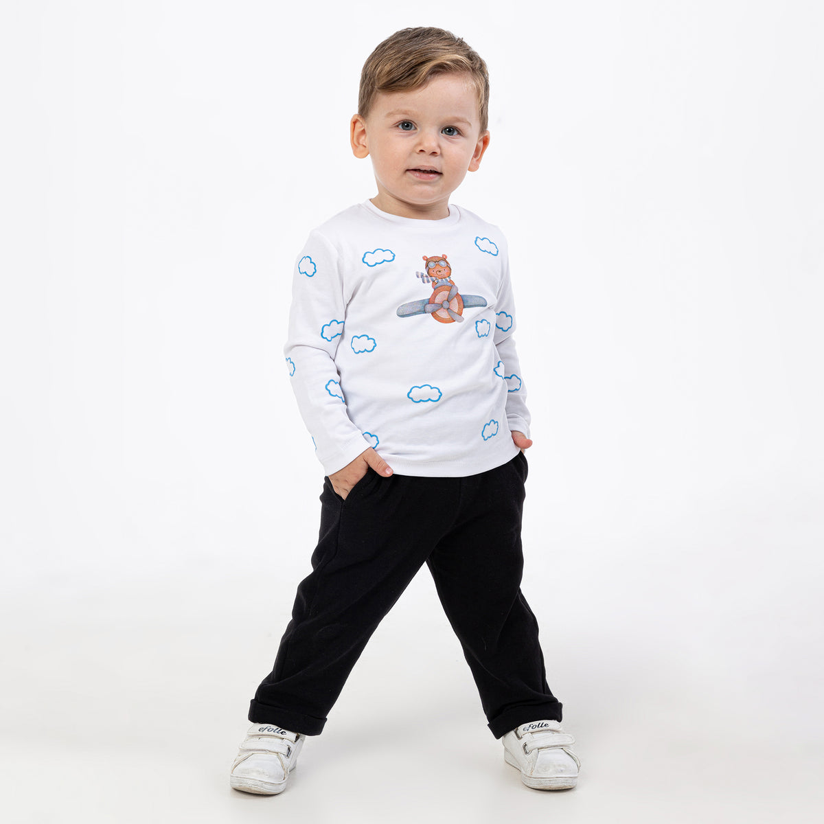 Little Pilot Erkek Bebek Takım