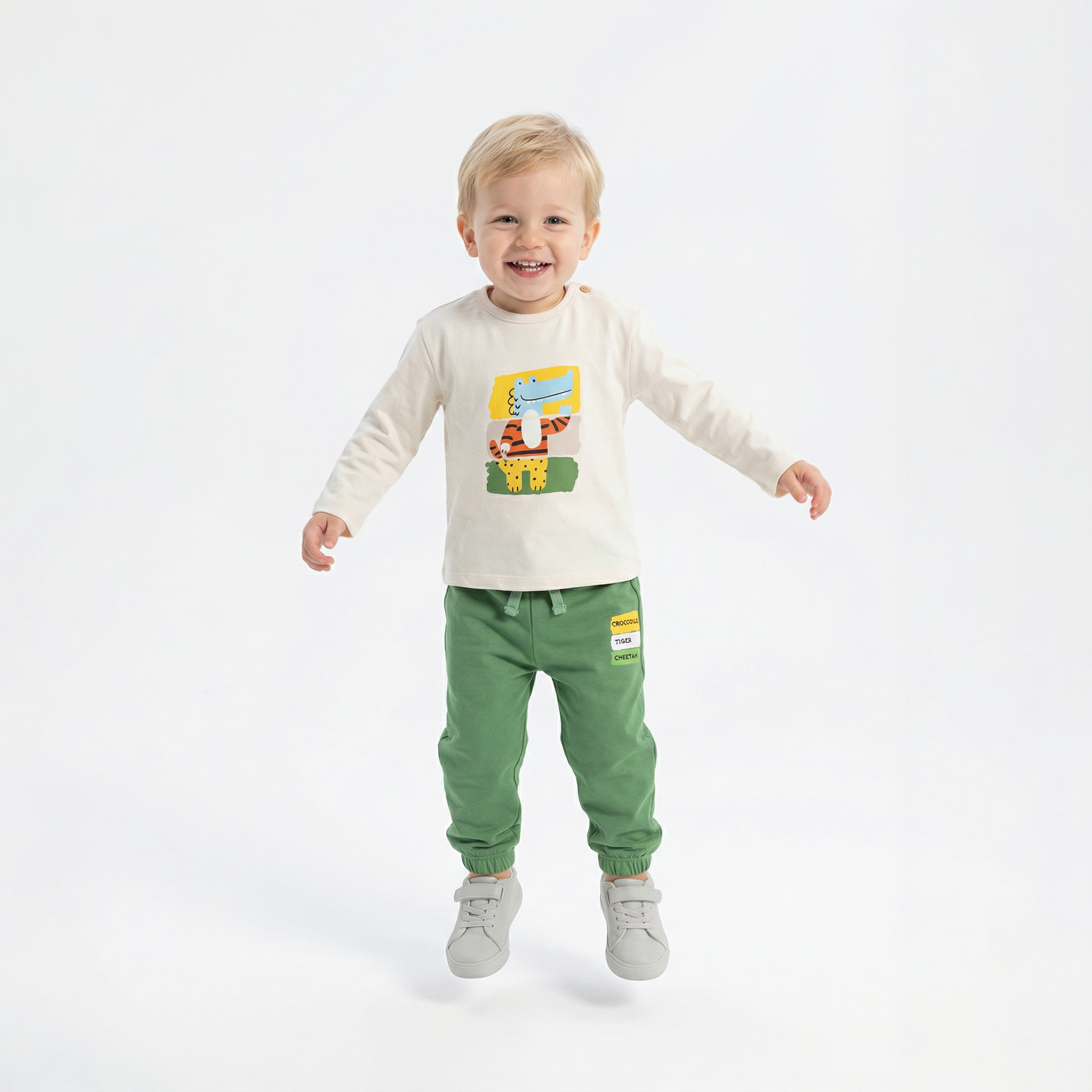Triple Animal Erkek Bebek Takım