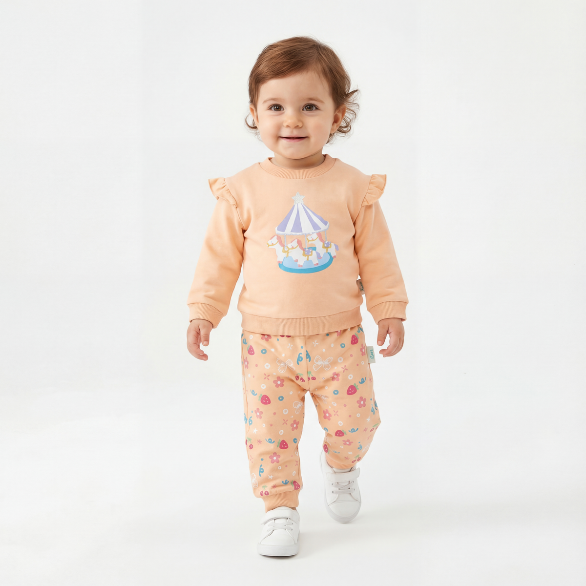 Carousel Kız Bebek Takım