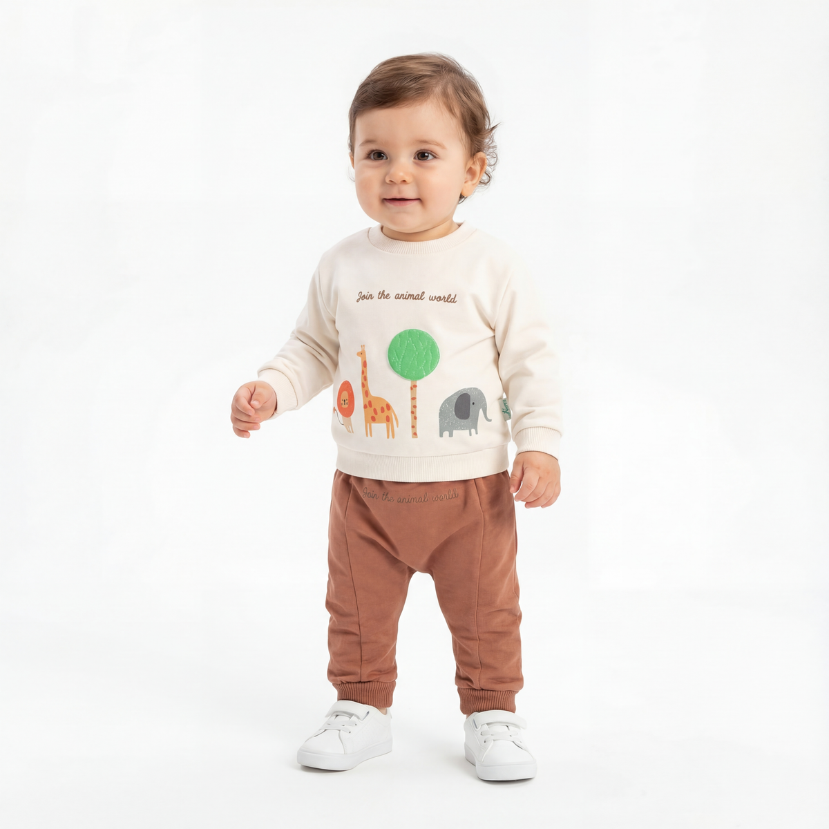 Animal World Erkek Bebek Takım