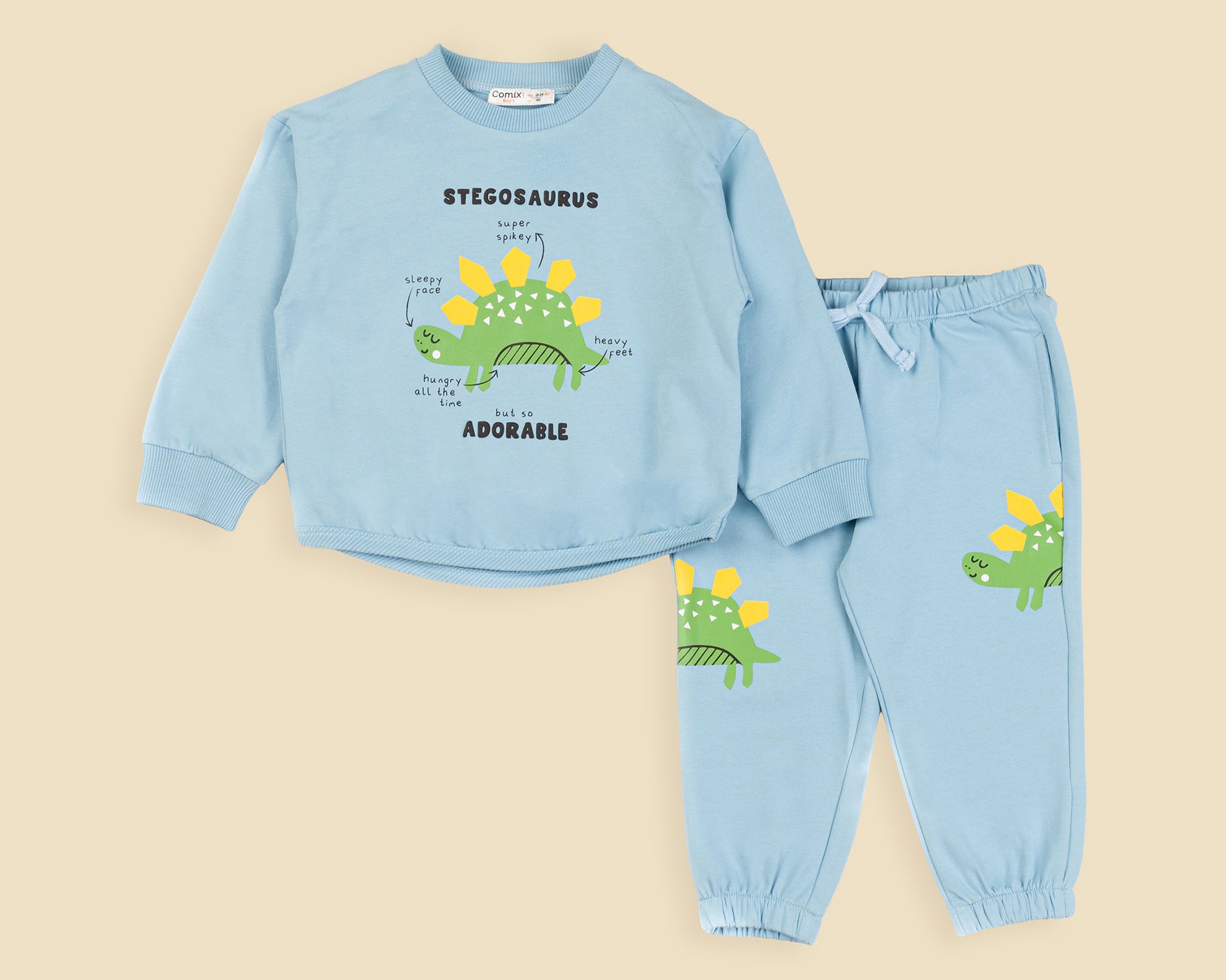 Stegosaurus Erkek Bebek Takım