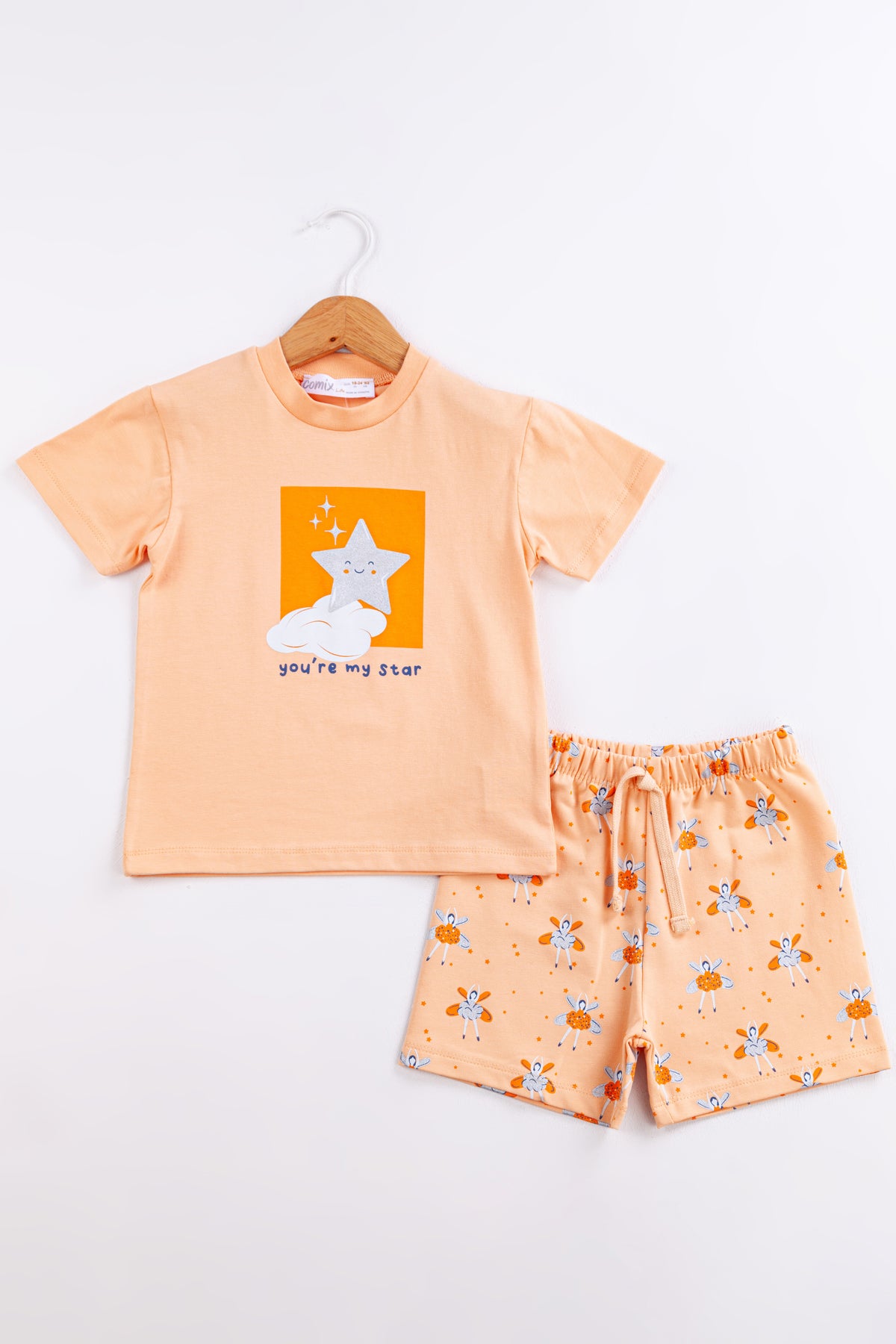 Fairy Kız Bebek Şortlu Takım