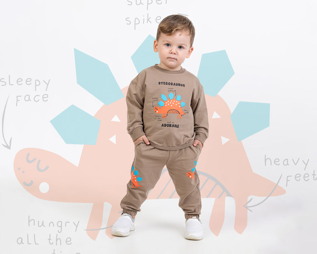 Stegosaurus Erkek Bebek Takım