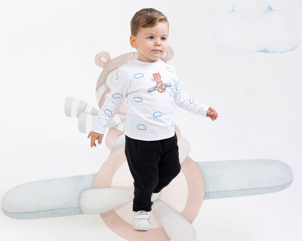 Little Pilot Erkek Bebek Takım