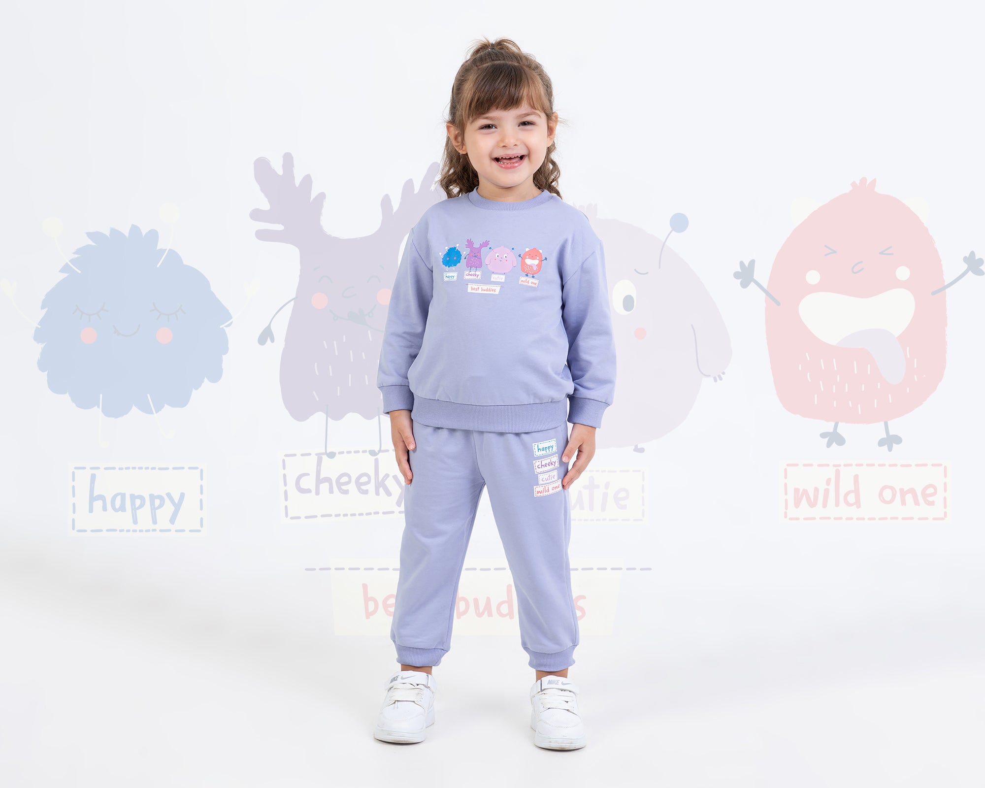 Buddies Kız Bebek Takım