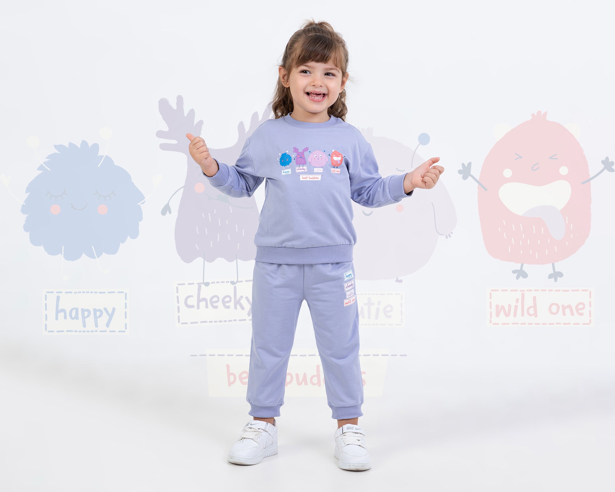Buddies Kız Bebek Takım