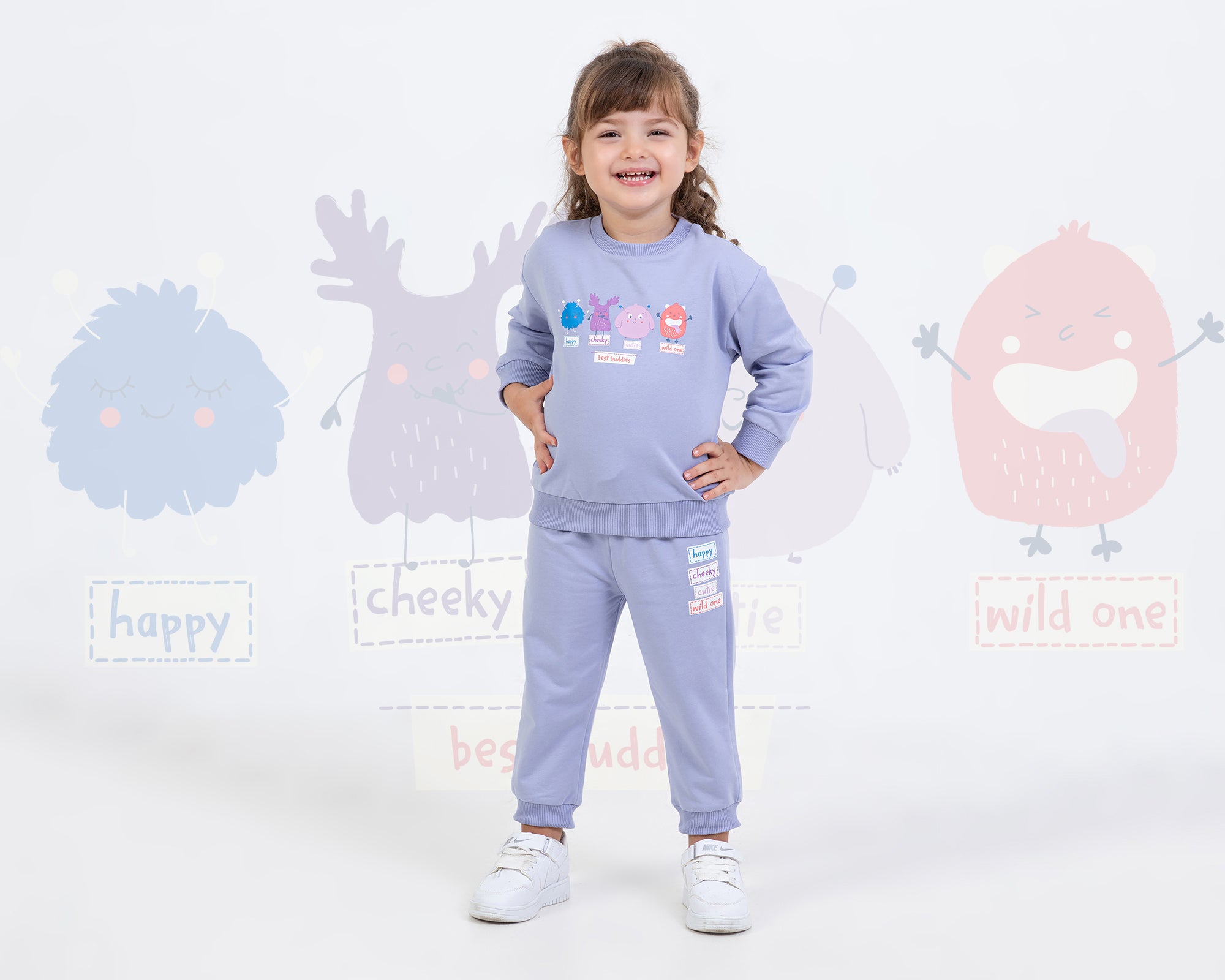Buddies Kız Bebek Takım