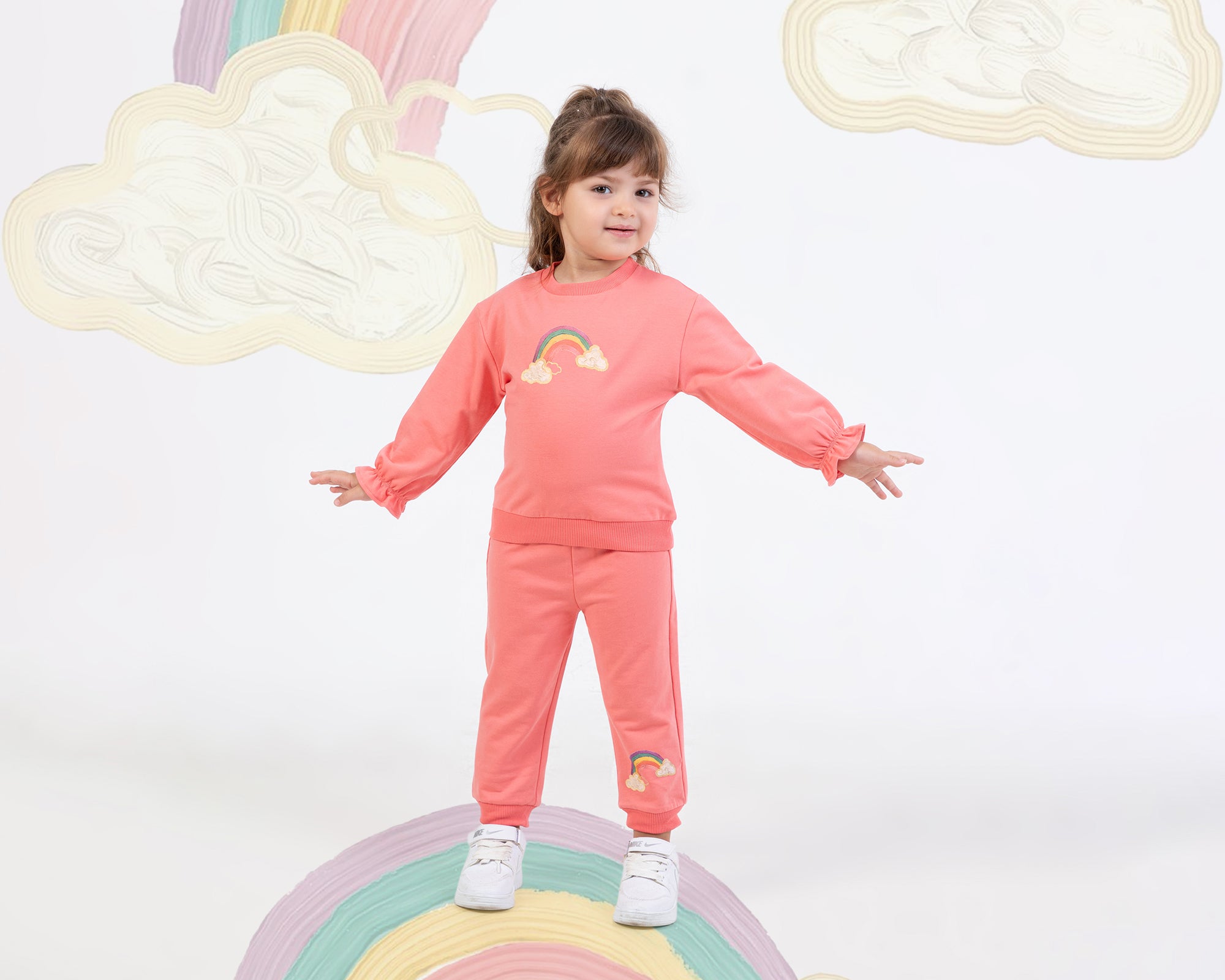 Rainbow Kız Bebek Takım