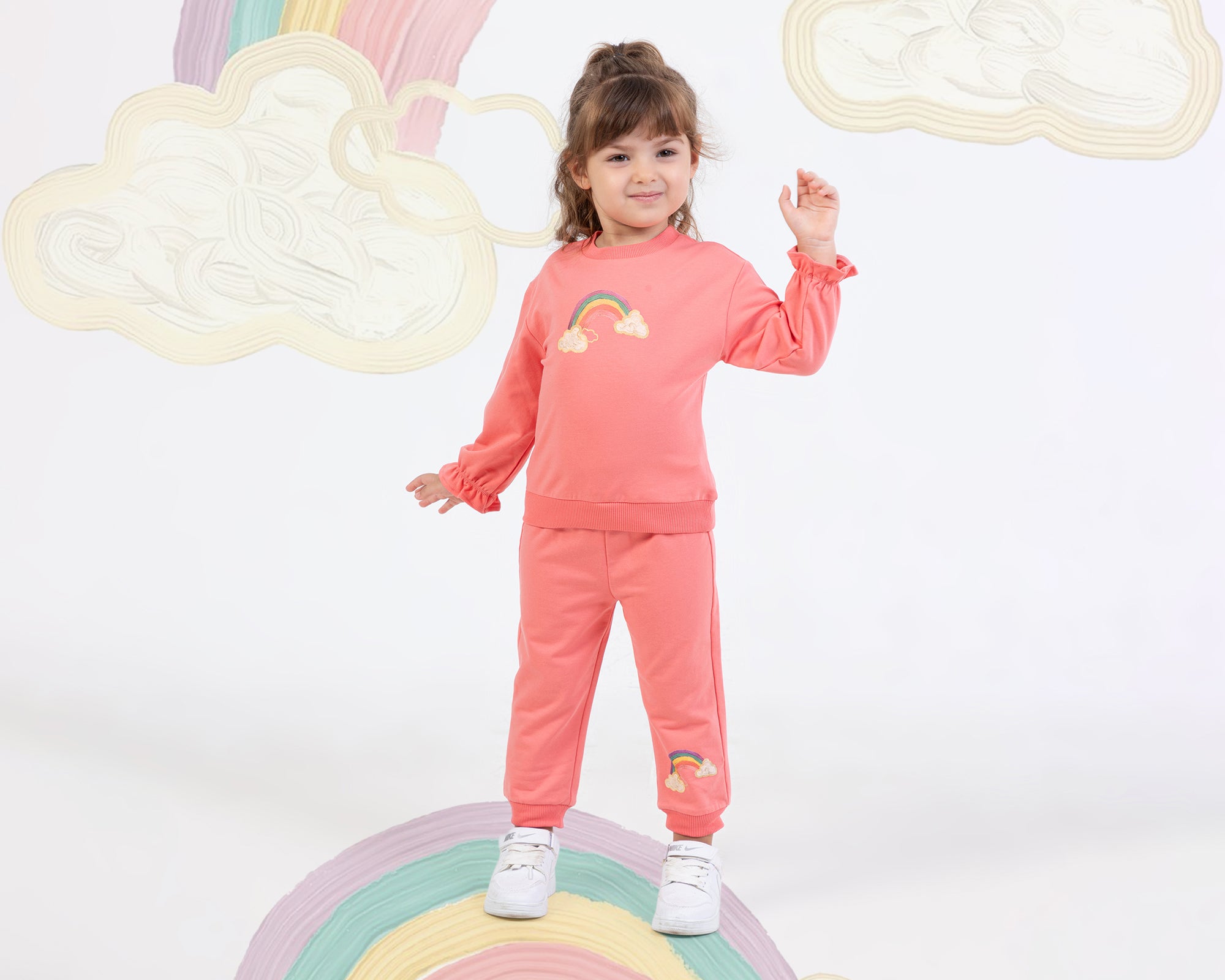 Rainbow Kız Bebek Takım