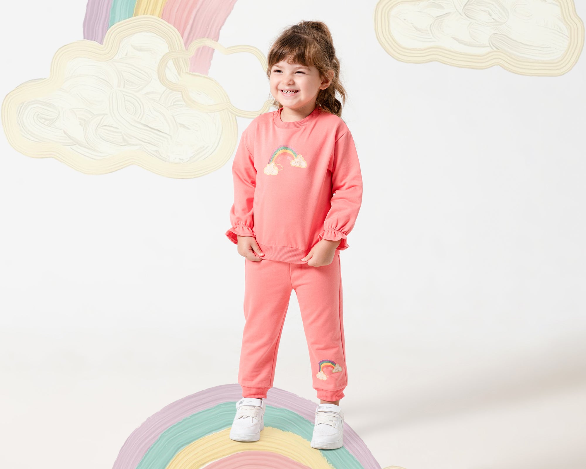 Rainbow Kız Bebek Takım