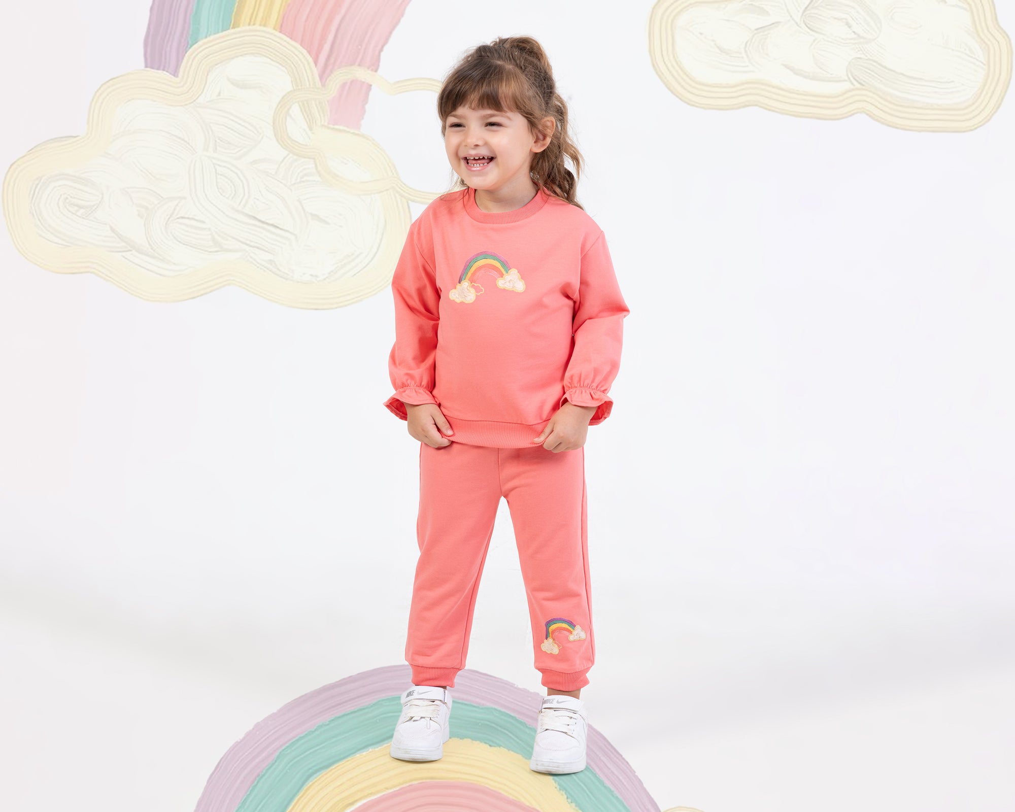 Rainbow Kız Bebek Takım