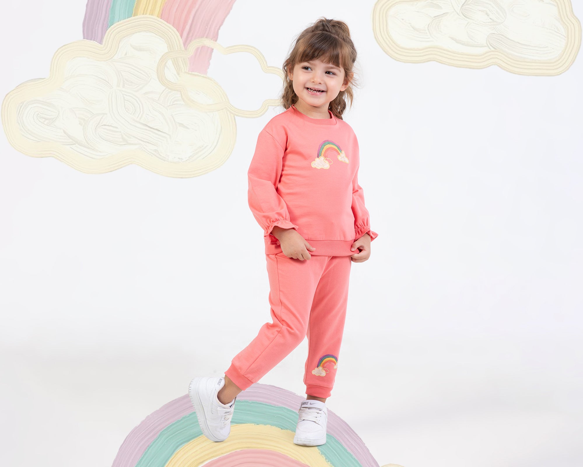 Rainbow Kız Bebek Takım