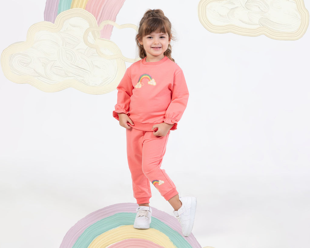 Rainbow Kız Bebek Takım