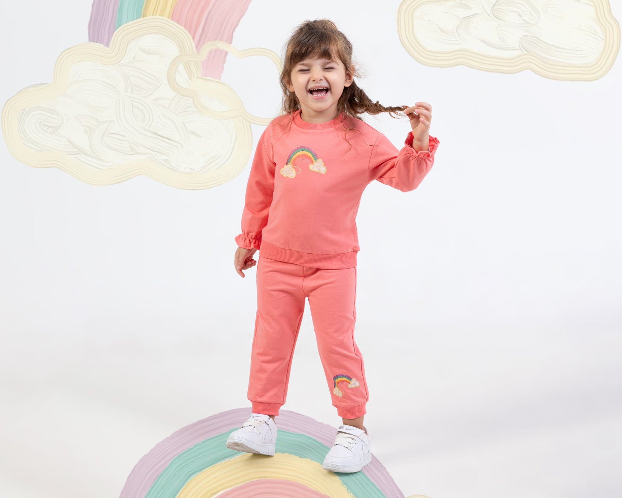 Rainbow Kız Bebek Takım