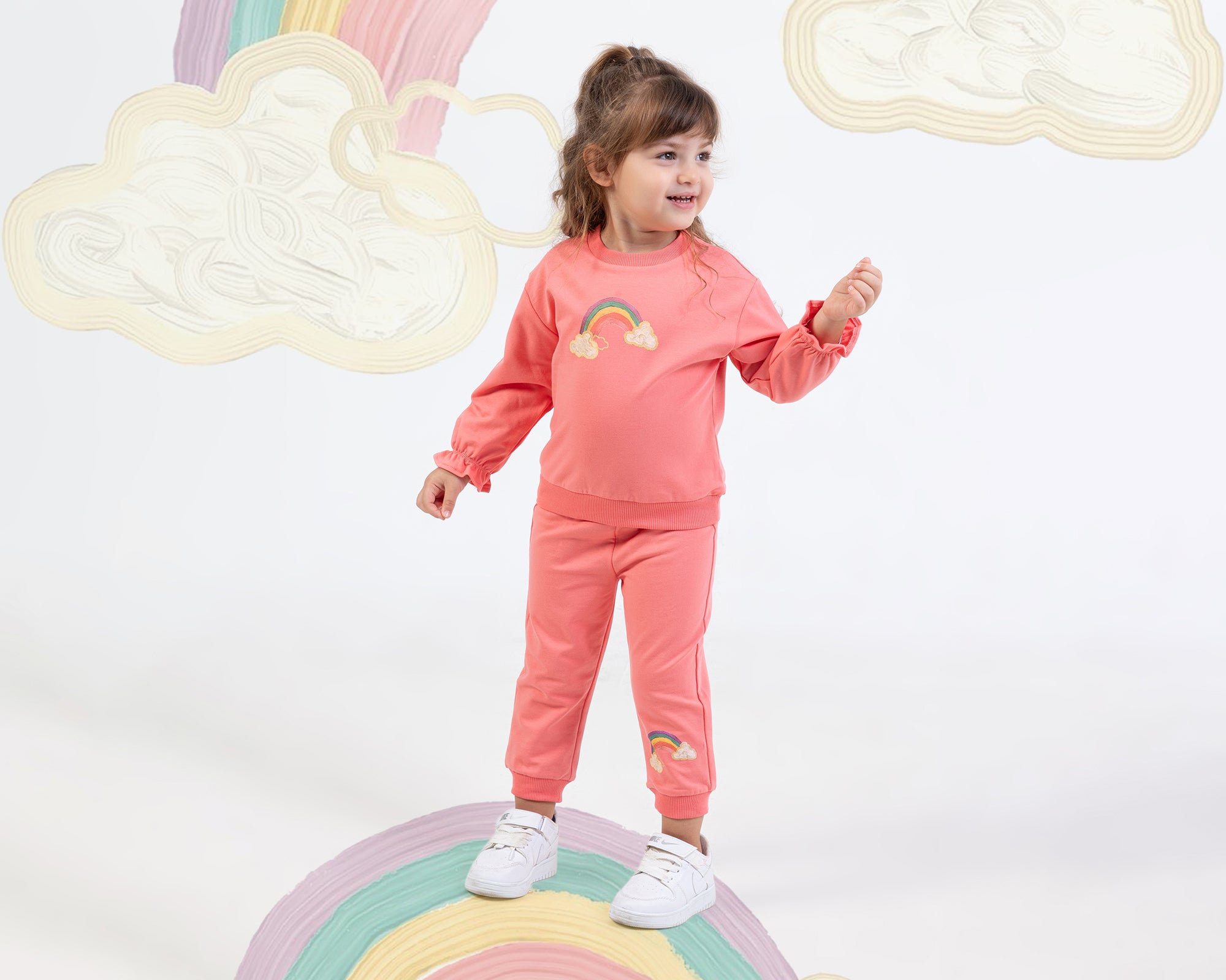 Rainbow Kız Bebek Takım
