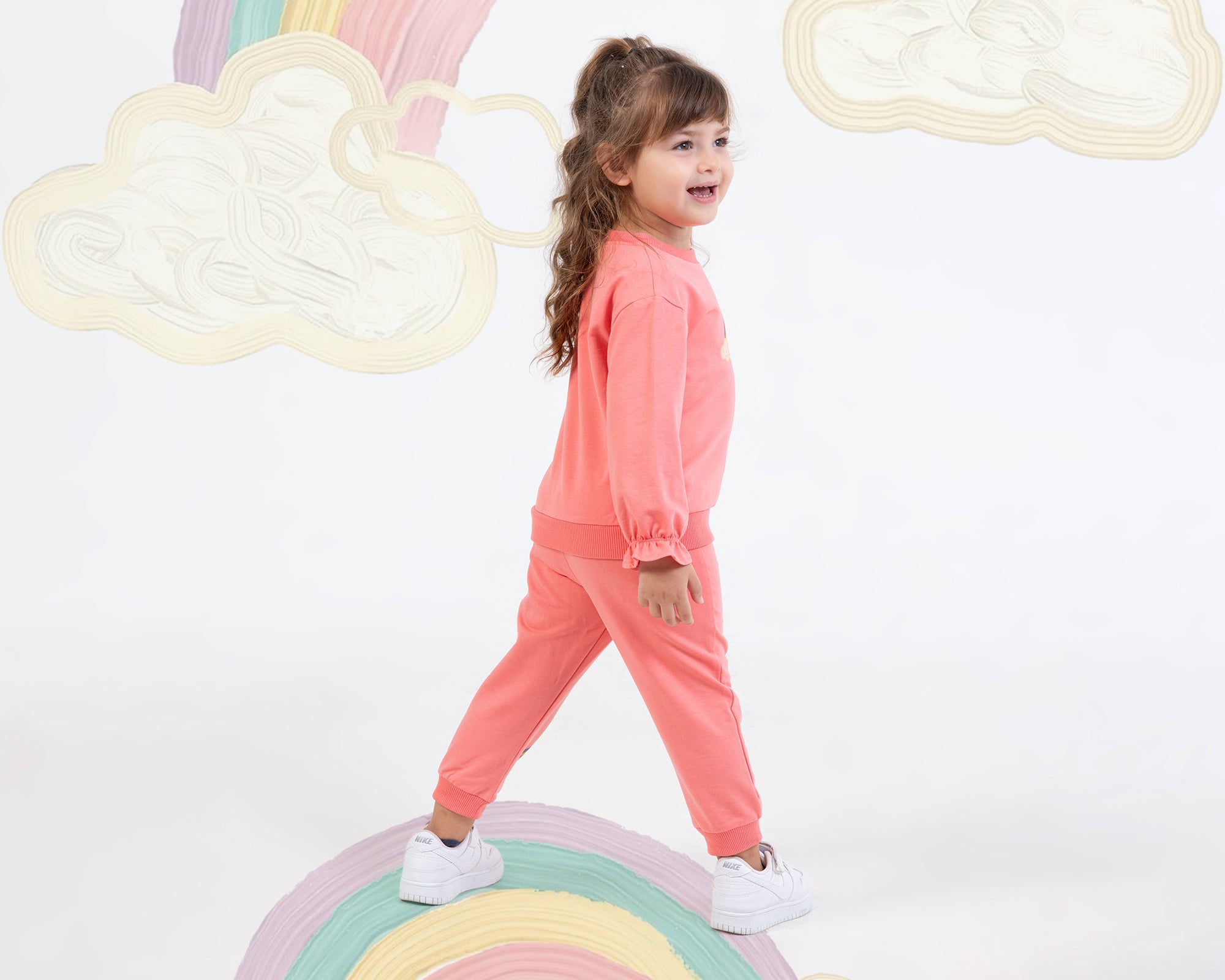 Rainbow Kız Bebek Takım