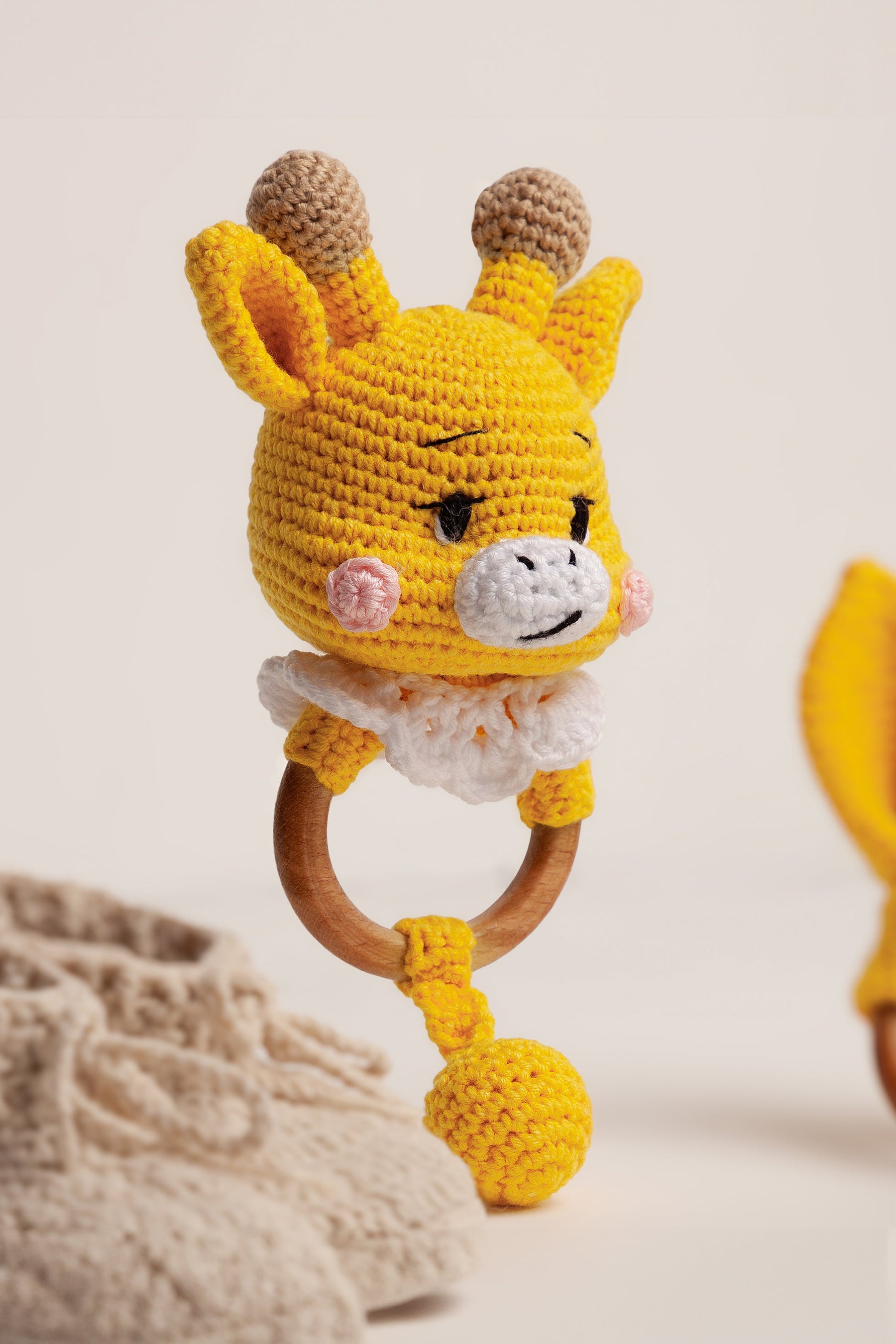 Güneşin Gülümsediği Zürafa Diş Kaşıyıcı Seti