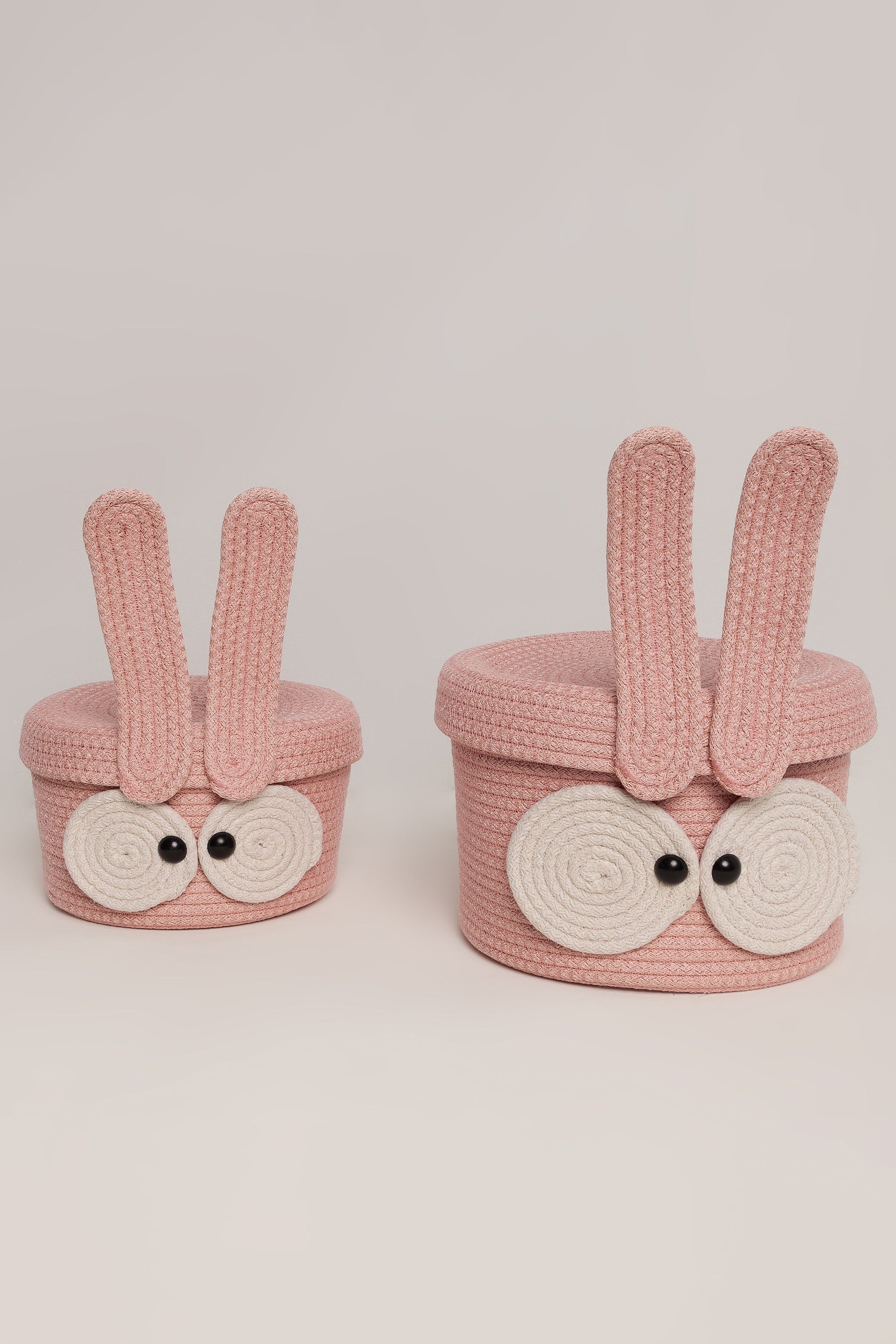 Bunny Kapaklı Sepet Seti (2'li)