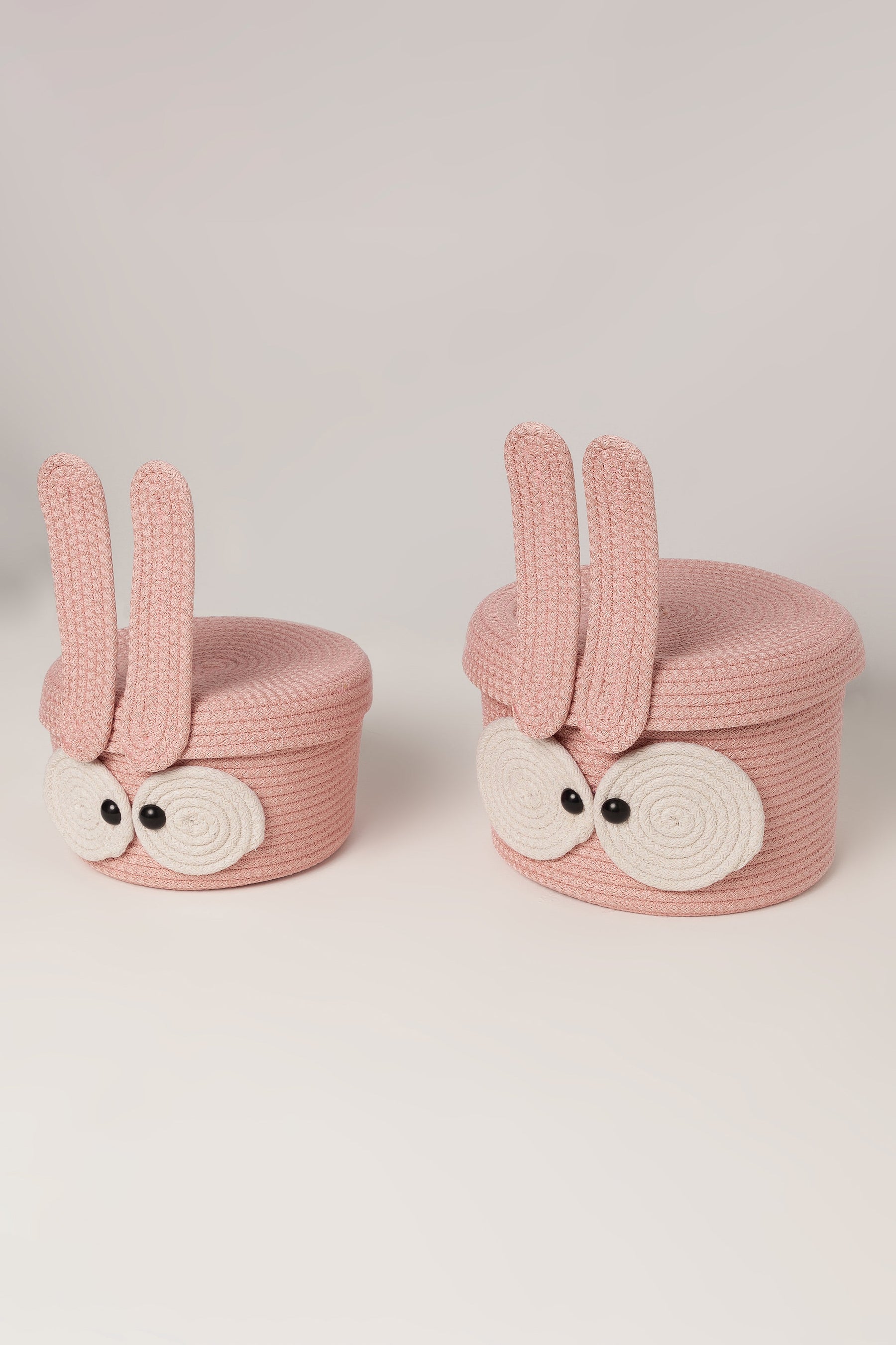 Bunny Kapaklı Sepet Seti (2'li)