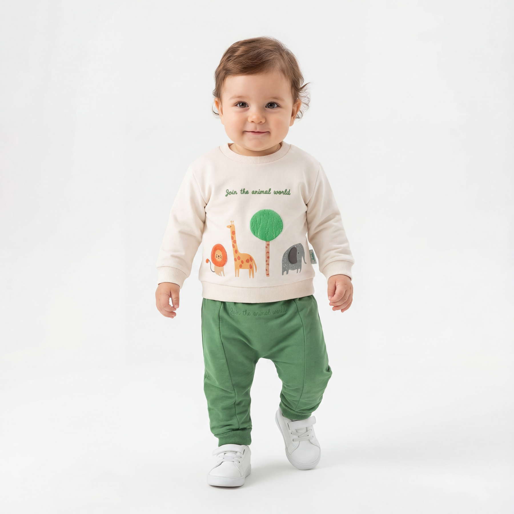 Animal World Erkek Bebek Takım