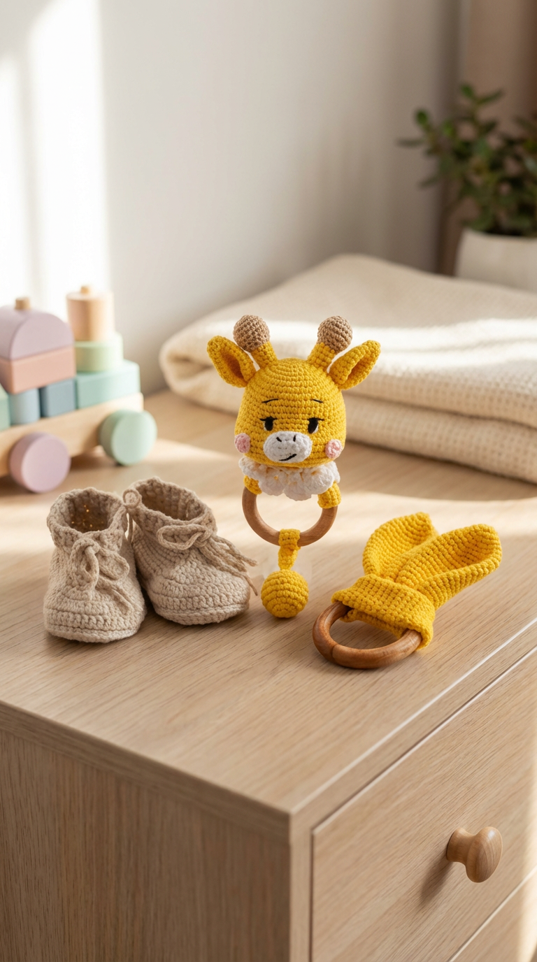 Güneşin Gülümsediği Zürafa Diş Kaşıyıcı Seti