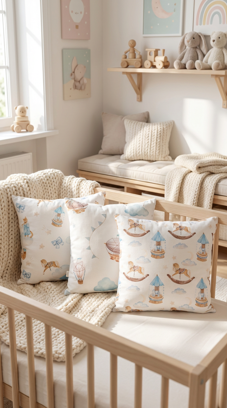 Dreamland 3'lü Kırlent Kılıfı Seti