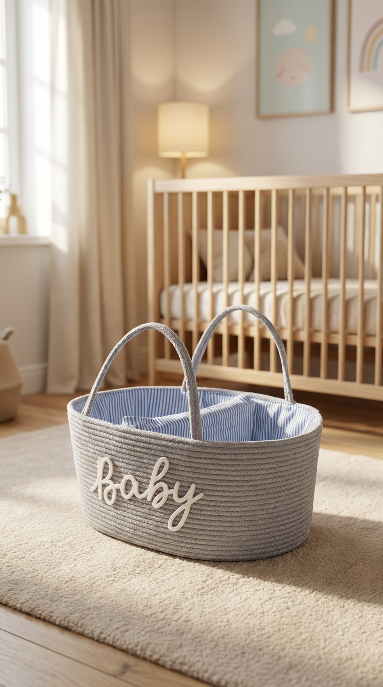 Cloudy Örgü Sepet