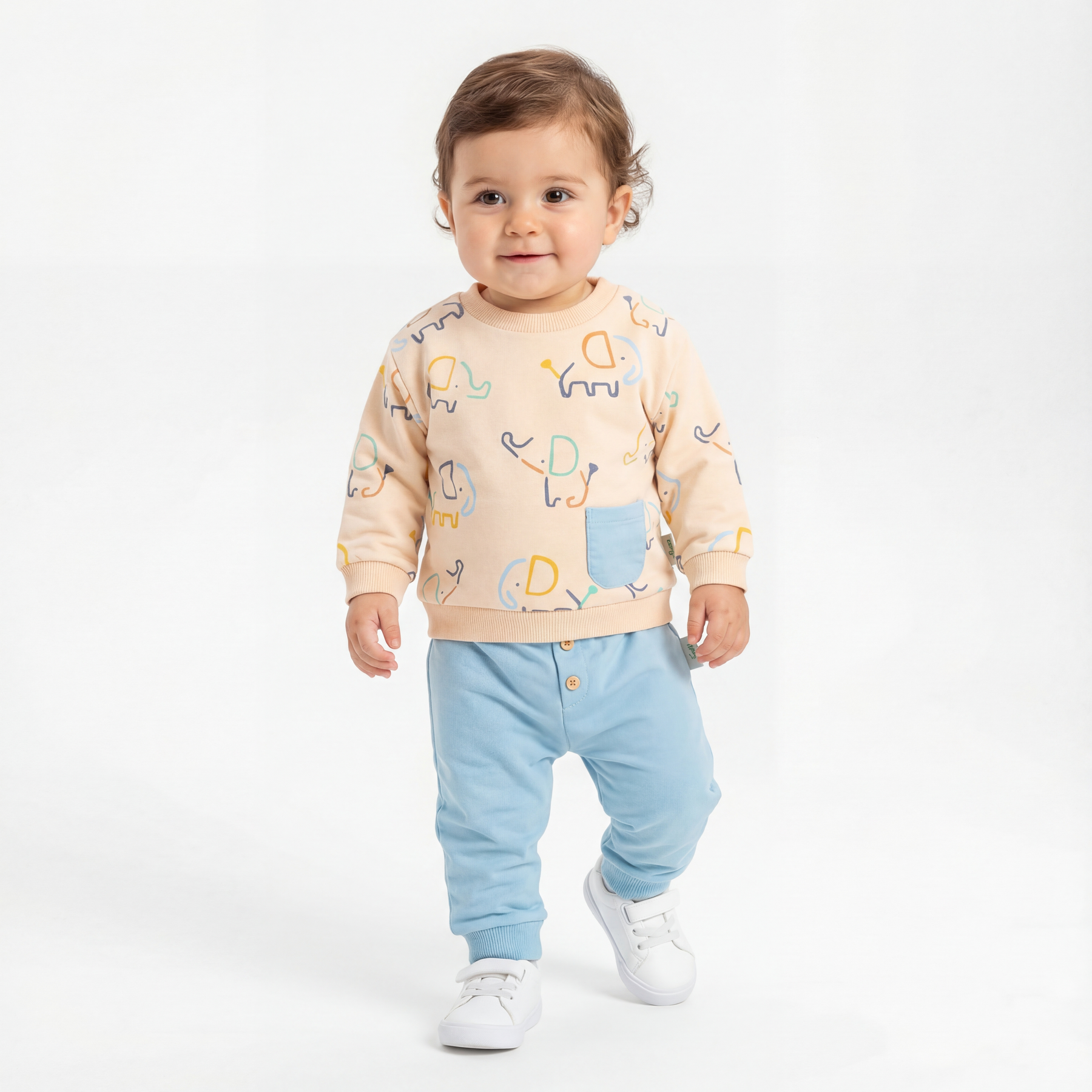 Elephant Erkek Bebek Takım