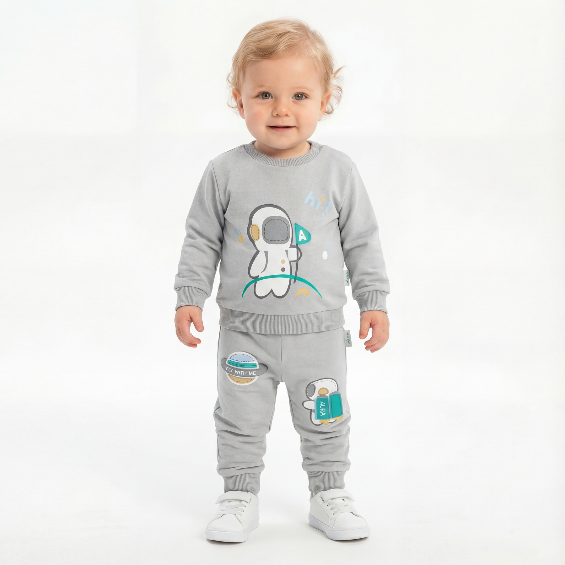 Astronaut Erkek Bebek Takım