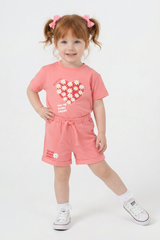 Bloom Kız Bebek Şortlu Takım